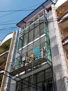 nhôm kính mặt tiền